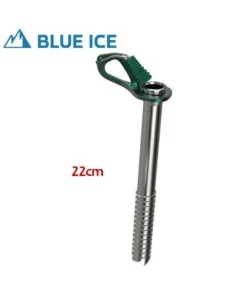 Aero Ice Screw (Green) 22 cm- Blue ice