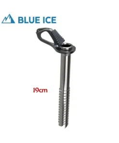 Aero Ice Screw (Grey) 19 cm- Blue ice