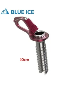 Aero Ice Screw (Red) 10 cm- BLUE ICE
