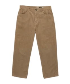 Volcom Billow Tapered Corduroy khaki pantalón