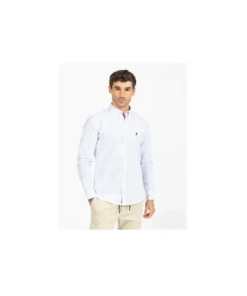 Camisa El Pulpo Striped Pint Point Para Hombre