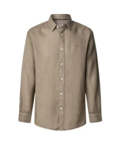 Camisa Pepe Jeans Con Logo Bordado Para Hombre