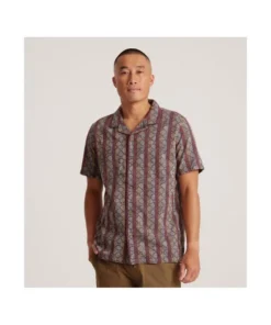 Camisa Roark Gonzo SS Woven Para Hombre