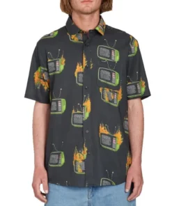 Camisa Volcom Justin Hager Woven Para Hombre