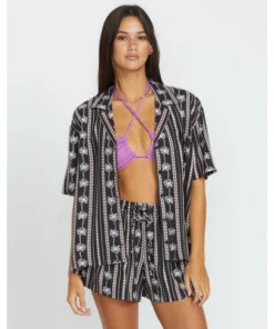 Camisa Volcom Sun Stunner Para Mujer