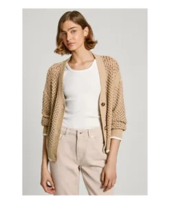 Chaqueta Pepe Jeans Isabella Cardigan Para Mujer