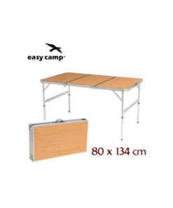 dinan – mesa plegable 80 x 134 – easy camp