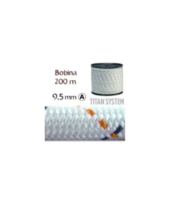 Fina 9,5mm Espeleo (bobina 200m) – Corda Semiestatica tipo A – Korda’s