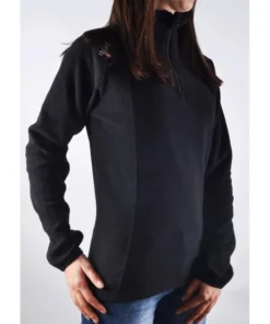 Forro Polar Izas Ferni Mujer Negro