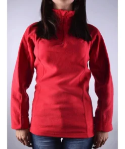 Forro Polar Izas Ferni Mujer Rojo