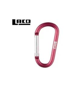 llavero mosquetón 8 (rojo) – lacd