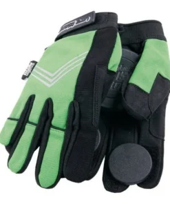 Long Island Curly green guantes de longboard