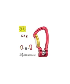 Mosquetón con polea Roller L – Grivel