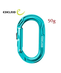 Mosquetón Kiwi Slider (icemint) – Mosquetón ovalado pequeño y ligero – Edelrid