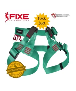 Pack ahorro dos arneses espeleo de Fixe
