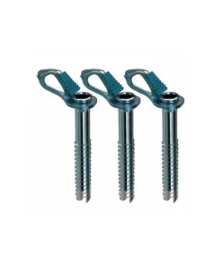 pack 3 aero lite 16 cm – tornillos de hielo – blue ice