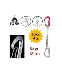 Pack 4 Nano 22 Express KS (18cm) – Cinta Exprés via larga – Camp