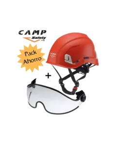 Pack Casco Ares + Visor ares (transparente) – Camp