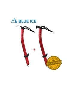 pack piolets akila (pala + martillo) – blue ice