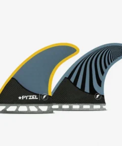 Quillas Thruster – Pyzel large RTM Hex Blue / Yellow, FUTURES