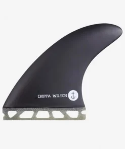 Quillas tri-fins single tab Captain Fin co Archy MIB black