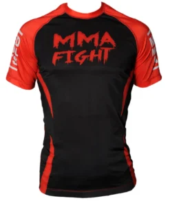 Rashguard MMA Negro / Rojo