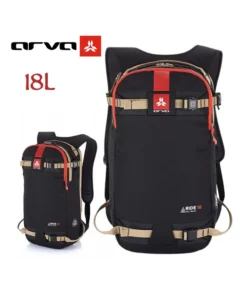 Ride 18L (Black) – Mochila técnica para esquí de travesía – Arva