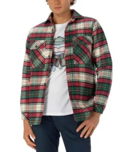 Sobrecamisa El Pulpo Padded Check Para Hombre