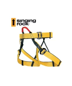 top (amarillo) – arnes cintura sin acolchado – singing rock