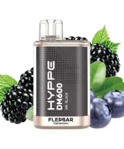 HYPPE – DM600 – Einweg E-Zigarette – Mr. Black – 20mg – CP
