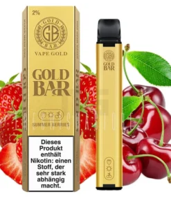 Goldbar – Einweg E – Zigarette – Summer Berrries – 20mg