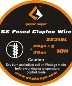 GeekVape – SS316L Fused Clapton – Wickeldraht