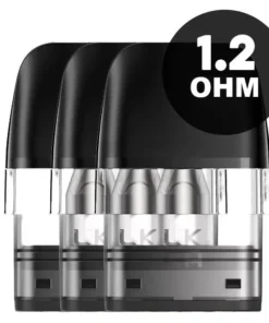 GeekVape – Q – Pod Tank Verdampfer – 1.2 Ohm – 2ml – 3er Paket