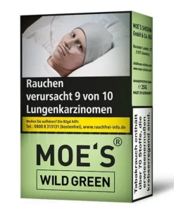 Moe`s Tobacco – Wild Green – 25g