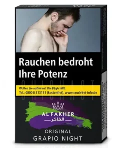 Al Fakher Tobacco – Grapio Night – 25g