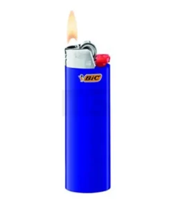 BIC – Maxi J26 – Reibradfeuerzeug – Neutral – Blau