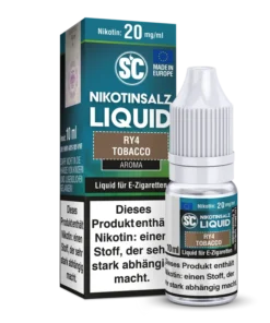 SC NicSalt – RY4 Tobacco – 10ml