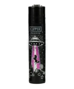 Clipper – Feuerzeug – Ufos 3v4 Ufo und Einhorn – wiederverwendbar