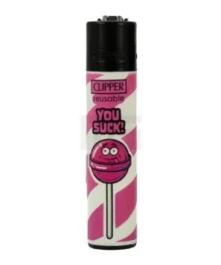 Clipper – Feuerzeug – You Suck – 1v4 – wiederverwendbar