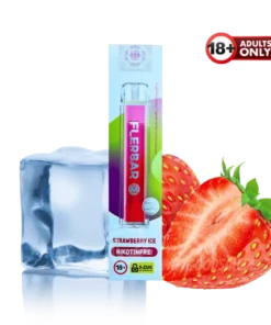 Flerbar Nikotinfrei Strawberry Ice