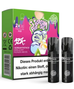 2x 187 Strassenbande Einweg Pod I Scream Pistacio 20mg Nikotinsalz 2ml
