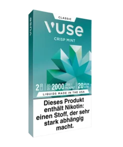 2x Vuse Pod Crisp Mint Nic Salts 20mg
