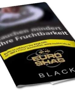 Euro Shag Zigarettentabak Black (Zware) 38g Päckchen Feinschnitt