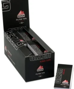 Gizeh Black Filter Tips Regular 35 Tips