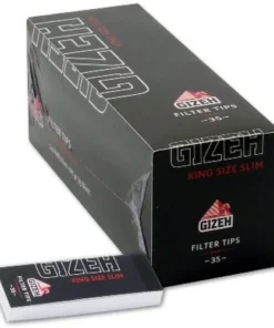 Gizeh Black Filter Tips Slim 35 Blättchen