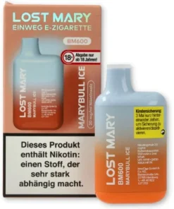 Lost Mary BM600 Marybull Ice Einweg E-Zigarette 20mg