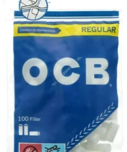 OCB Drehfilter Regular Zigarettenfilter 7,5 mm 100 Stück