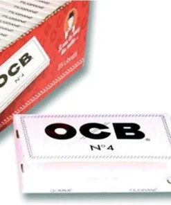 OCB Zigarettenpapier Weiß Kurz No 4 1×100 Blättchen Einzelpackung