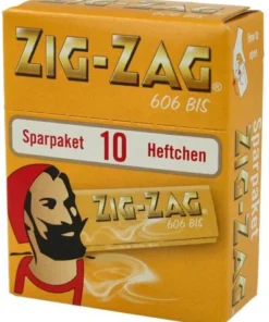 Zig-Zag Zigarettenpapier Sparpaket 10×50 Blättchen