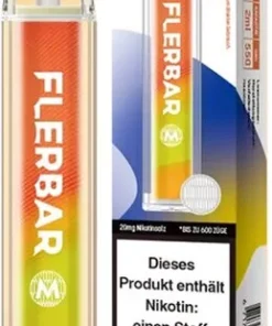 Flerbar 600 Einweg E-Zigarette Mango Ice 20mg